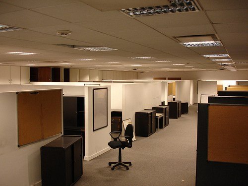 We'll Clean offices and cubicles